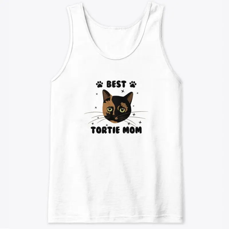 Best Tortie Mom - Tortoiseshell Cat Gift