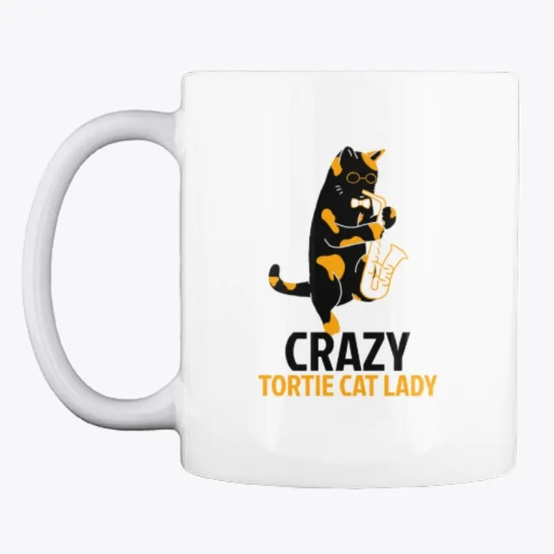 Crazy Tortie Cat Lady