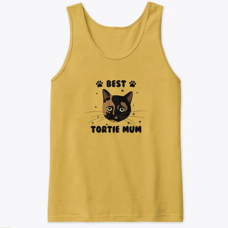 Best Tortie Mum - Tortoiseshell Cat Gift