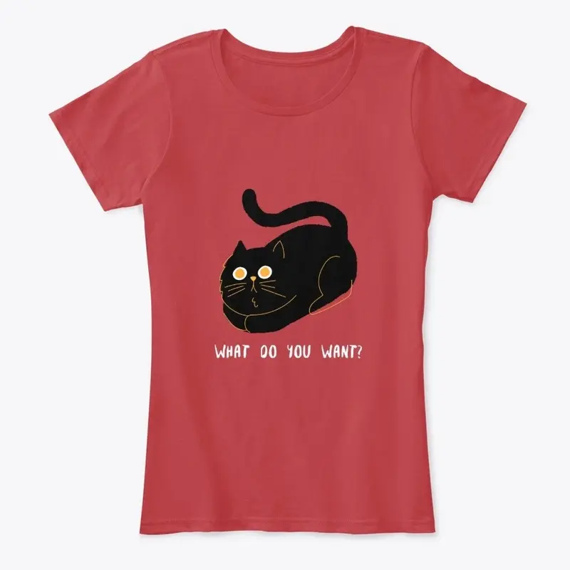 Tortoiseshell Cat - What do you Want