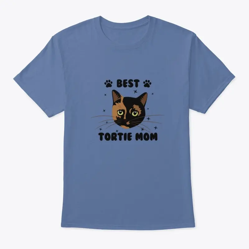 Best Tortie Mom - Tortoiseshell Cat Gift